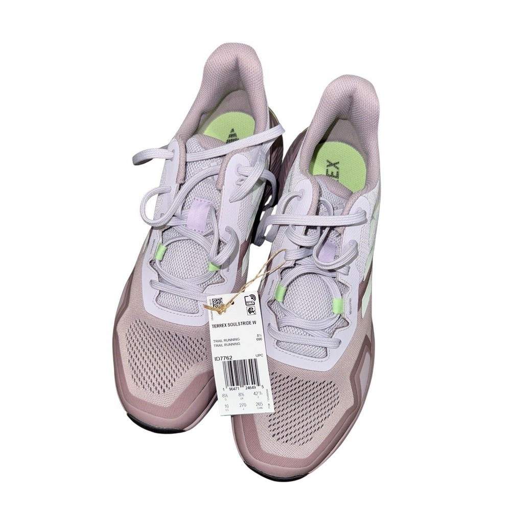 NEW Adidas Terrex Soulstride Womens 10 Trail Running Shoes Lilac ID7762 Sneakers